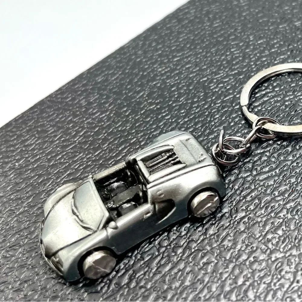 Silver Convertible Keychain - New